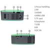 DJXIK Mini Private Home Theater Projector, High-Definition Portable LED Video Projector, Compatible with HDMI/VGA/USB/AV, TV Stick, PS4, Etc.,C view 3