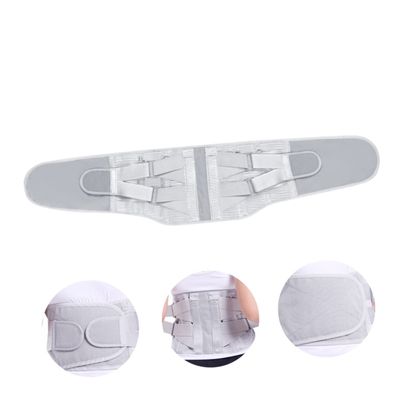 FRCOLOR Back Support for Men Women Lumbar Brace Steel Plate Lower Back Support Belt for Pain Relief Protective Waist Strap s