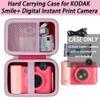 khanka Hard Travel Case for Kodak smile+/ Kodak Smile Plus Wireless Digital Instant Print Camera with Effect-Changing Lens, 2x3 Sticky-Backed Photo Prints,Case Only (Fuchsia) view 2