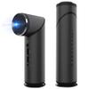 DJXIK 90Rotating Folding Mini Projector 4K, 2.4G/5G Dual-Band Wifi, Support Smart Phone Wireless Same Screen, Portable 3D HD Home Theater,Black view 1