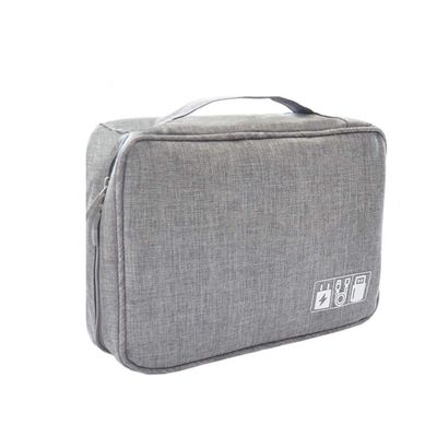 CaGerritying Bag Case Storage Organizer for Projectors and Accessories (Grey, Single), Gray