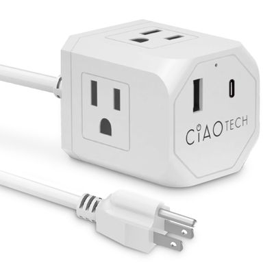 Lifeware, 3 A/C Outlets 6ft. High Density Extension Cord, Cord Length 6 ft, Model# CPAT600-032