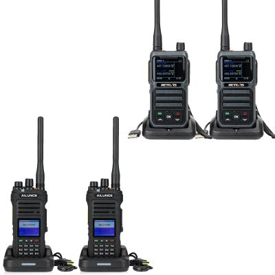 Retevis Ailunce HA1G GMRS Radio, GMRS Handheld Two Way Radio Bundle with Retevis RB17P Handheld Radio,30 CH Long Range Walkie Talkie