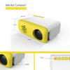 DJXIK Children's Mini Projector, Full HD LCD Video Projector Portable, with HDMI USB AV Interface And Remote Control, Suitable for Indoor Or Outdoor view 2