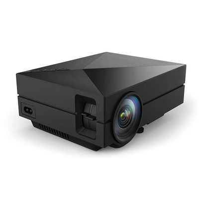 DJXIK Mini 1080P Home Theater Projector, Portable LED Projector 30-130 Inch Projection Size, Compatible with HDMI/VGA/USB/AV, TV Stick, PS4 Etc.