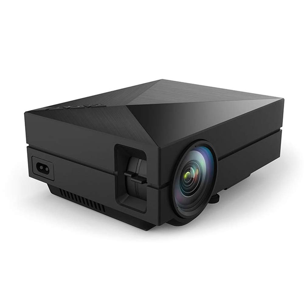 DJXIK Mini 1080P Home Theater Projector, Portable LED Projector 30-130 Inch Projection Size, Compatible with HDMI/VGA/USB/AV, TV Stick, PS4 Etc.