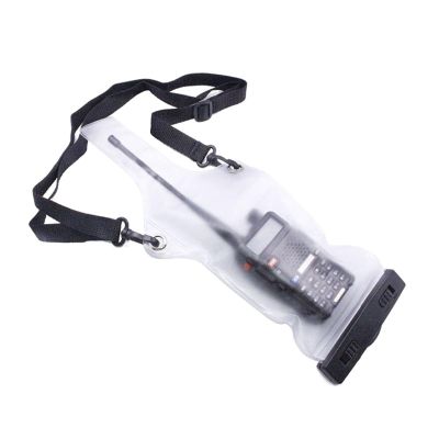 FGDTREE Waterproof Radio Case PVC Carry Case for Swimming Surfings Waterproof Cover for WalkieTalkie Protective Radio Case Handhelds Radio Waterproof Case