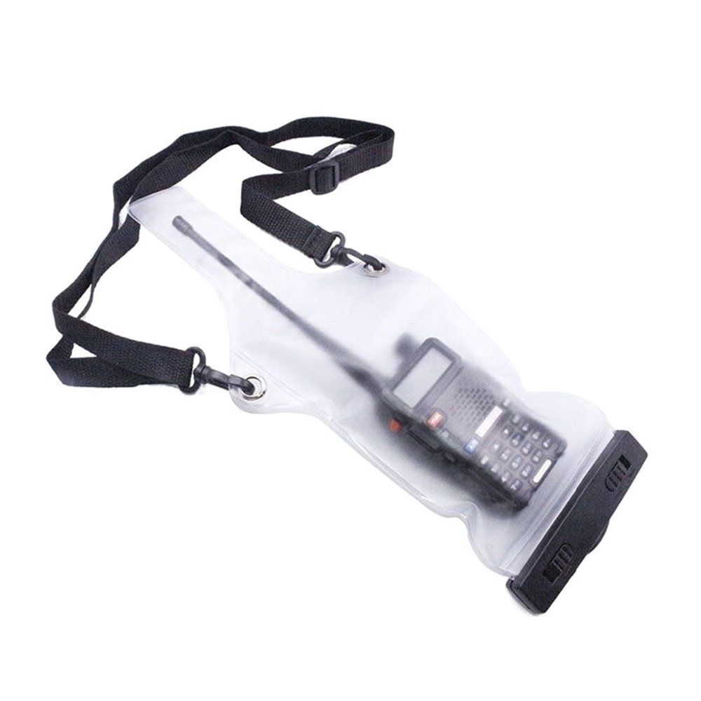 FGDTREE Waterproof Radio Case PVC Carry Case for Swimming Surfings Waterproof Cover for WalkieTalkie Protective Radio Case Handhelds Radio Waterproof Case
