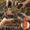 POBOVi Mesh Communicator Walkie Talkies, Group to Communicate Hands-Free While Hiking, Biking or Camping, 2000FT, One-Click Match, Expandable Range Network, Personal Speaker view 4