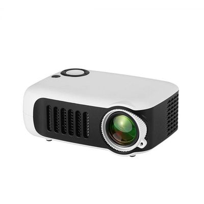 DJXIK Mini Portable Projector 320*240P Supports 1080P LCD 50000 Hours Lamp Life Home Theater Video Projector Compatible with HDMI/USB/SD/AV/VGA ,C