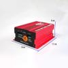 Danolapsi MA150 500W Car Motorcycle 12V 2CH 2 Channel Audio AMP Amplifier Subwoofer red view 4