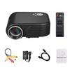 DJXIK 3D Portable LED Mini Video Projector 1080P Supported 30-100 Inch Projection Size with AV/VGA/USB/TF/HD Input Multimedia Video Projector view 1