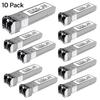 10Pack 10GBase-SR SFP+ Module, Multi-Mode LC Ethernet Transceiver, 10G 850nm MMF up to 400m, Compatible with Cisco SFP-10G-SR, Meraki, Ubiquiti UF-MM-10G, Mikrotik, Netgear, TP-Link, Aruba and More view 2