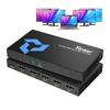 Yinker 4K@60Hz HDMI Splitter 1 in 4 Out for Multiple Monitors, Mirror/Duplicate Screens Only, HDMI2.0, 4:4:4, 30-bit, HDCP2.2, 18Gbps view 1