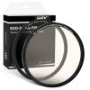 H&Y EVO Gold Streak Filter, 82mm Cinematic Flare Filter with Double-Mount Magnetic & Screw-in 2-in-1, Warm Gold Flare Anamorphic Effect for Video view 1