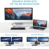 USB HUB Wired Computer Keyboard,11 in 1 USB C Docking Station with 4K HDMI, 3 USB Ports, 100W PD, SD/TF, Ethernet, 3.5 Audio view 3