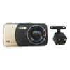 Luejnbogty 1Set Car DVR 4Inch Dual Lens Car Camera Full HD 1080P Night Vision Dash Cam Video Registrator view 1