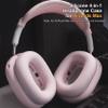Adhiper Silicone Case Cover for AirPods Max Headphones, 4 Sets Upgraded Sweat Ear Pad Covers for Airpods Max Accessories, Sweatproof & Washable - Pink view 2