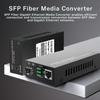 FTTPVIPS A Pair of 1.25G/s Bidi Gigabit Single-Mode Fiber Ethernet Media Converter with 2PCS Bidi SFP LC Transceiver Module Included, 10/100/1000Base-Tx to 1000Base-SX SMF RJ45 to SFP Slot up to 30KM view 2