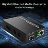 FTTPVIPS A Pair of 1.25G/s Bidi Gigabit Single-Mode Fiber Ethernet Media Converter with 2PCS Bidi SFP LC Transceiver Module Included, 10/100/1000Base-Tx to 1000Base-SX SMF RJ45 to SFP Slot up to 30KM view 4