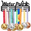 SUPERDANT Medal Hanger Display Water Sports Wall Mounted Award Metal Holder Rack Iron Shelf Medal Rack Organizer for Race Ribbon Wall Hanger for Athletes Gifts Summer Water Sports view 1
