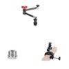 CAMVATE 11 inch Adjustable Magic Arm + Camera Clamp Mount + 5/8-Inch Male to 1/4-Inch Female Mic Screw view 1