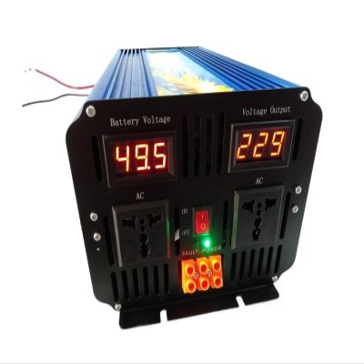 PDOLIGBDN High-Capacity 5000W Pure Sine Wave Inverter DC 48V to AC 220V 230V 240V 50HZ-60HZ Power Converter (Color : 50HZ, Size : 36V-220-240V)