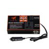 PDOLIGBDN 2 in 1 Car Mounted Inverter 12V-24V to 110V-220V Socket Power Converter Cars Socket Multifunctional USB 3.1 Fast Charging, Black view 1