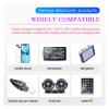 PDOLIGBDN 2 in 1 Car Mounted Inverter 12V-24V to 110V-220V Socket Power Converter Cars Socket Multifunctional USB 3.1 Fast Charging, Black view 4
