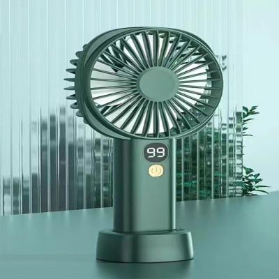 burqu Silent high Wind Power Rechargeable Desktop USB mini Handheld Fan
