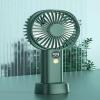 burqu Silent high Wind Power Rechargeable Desktop USB mini Handheld Fan view 1
