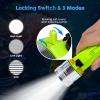 BlueFire Diving Flashlight, 1500 Lumen Scuba Diving Light, 3 Modes Underwater IPX8 Waterproof LED Flashlight,Night Dive Torch Submersible Light for Outdoor Under Water Sports view 2
