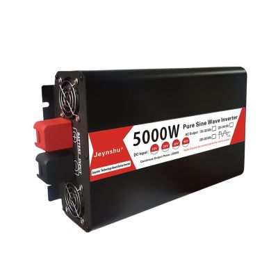 PDOLIGBDN Pure Sine Wave Inverter 12v 220v 4000W 5000W DC 12V 24V 48V to AC 220V Converter Solar Car Power Inverter Transformer LED (Color : 5000W, Size : 12V-220-240V 50HZ)