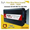 PDOLIGBDN Pure Sine Wave Inverter 12v 220v 4000W 5000W DC 12V 24V 48V to AC 220V Converter Solar Car Power Inverter Transformer LED (Color : 5000W, Size : 12V-220-240V 50HZ) view 3