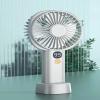burqu Silent high Wind Power Rechargeable Desktop USB mini Handheld Fan view 1