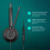 EPOS Impact 730 Mono Wired USB C and USB A Headset with Noise-Canceling Mic, in-Line Controls, High-Performance Audio, Comfortable Fit for Business Calls, Work from Home & Office Use view 3