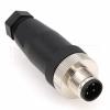 Eonvic M12 A Code 4 Pin Male Circular Aviation Plug Industrial Sensor Connector Waterproof Straight 12mm Connector Plug Cable Adapter view 1