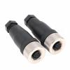Eonvic 2PCS M12 5 Pin Female A Code Circular Aviation Plug Industrial Sensor Connector 60V 4A Waterproof Straight 12mm Connector Plug Cable Adapter view 1