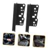 Angoily 4pcs Car Door Speaker Wire Harness Pp Material Dash Radio Bezel Trim Cover Kit Easy Install for Double Din Radio Dash view 2