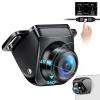 AHD 1080P Backup Camera 4 Signal Switch 360 Rotatable Back up Camera for Cars 170 Reverse Camera Night Vision IP69K Waterproof Front/Side/Rear View Camera for Truck/RV/Vehicle, 2 Back Covers view 1