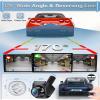 AHD 1080P Backup Camera 4 Signal Switch 360 Rotatable Back up Camera for Cars 170 Reverse Camera Night Vision IP69K Waterproof Front/Side/Rear View Camera for Truck/RV/Vehicle, 2 Back Covers view 4
