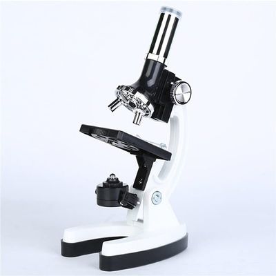 aiqiua Microscope 1200 Times Scientific Experiment, High Magnification Professional Biology Teaching Microscope Discover New Wonders (Color : Blue)