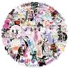 100 PCS Dance Stickers, Dancer Stickers Vinyl Waterproof Stickers for Water Bottle Laptop Luggage Helmet Skateboard Snowboard Guitar Scrapbook Phone Gifts for Teens Girls Kids Adult view 1