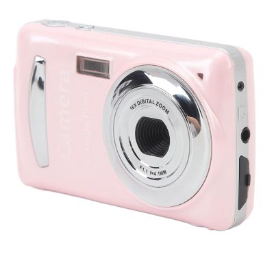 Wisoqu 16MP Digital Camera, 2.4 inch HD Display Screen, 16X Zoom, 1080P Video Recording, Auto Focus Multi Axis Stabilization Portable Digital Camera, Vlogging Camera (),