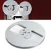 1/4 7 Inch Empty Tape Reel, 2 Holes Universal Sound Tape Takeup Reel for Recording, Aluminum Alloy Opening Machine Replacement Part, Takeup Reel for Reel to Reel Tape Player view 4