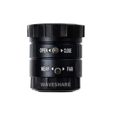 TUOPUONE 6mm Quality Industrial Wide Angle Lens Compatible with Raspberry Pi Quality Camera 63 Field Angle CS-Mount