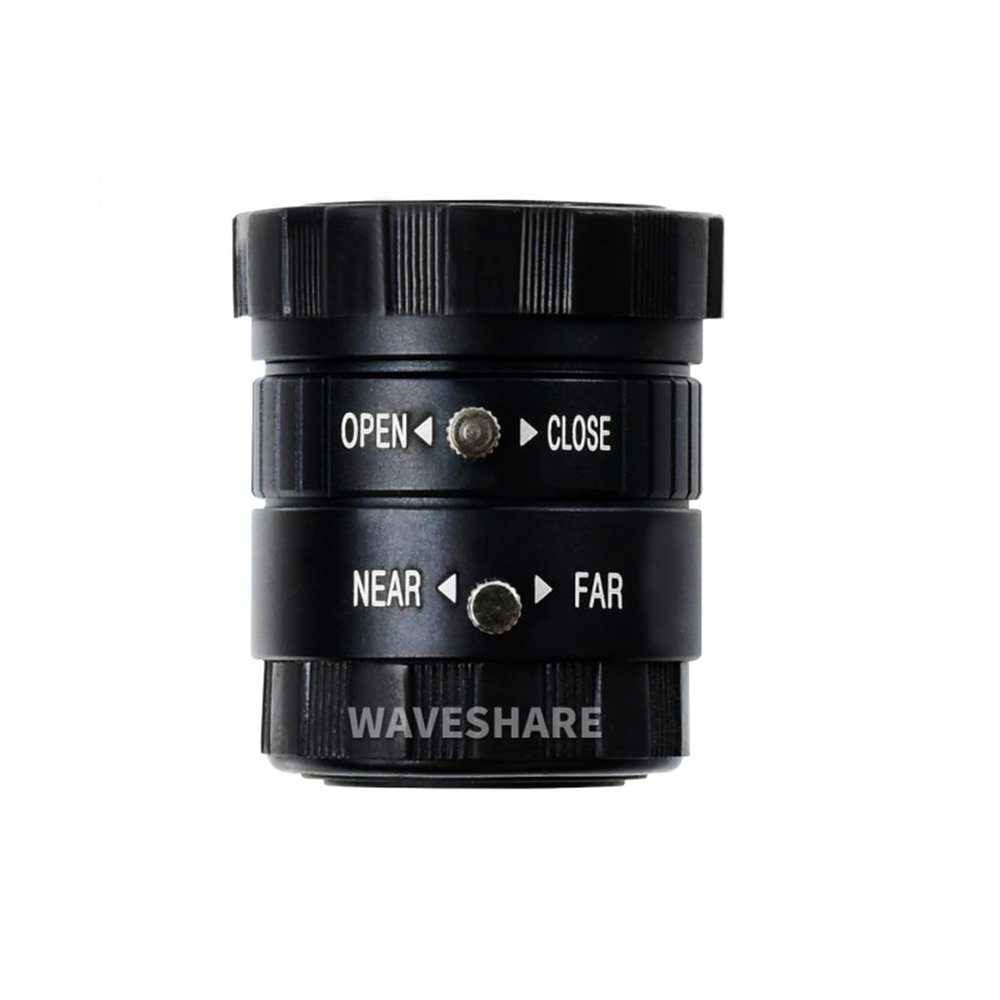 TUOPUONE 6mm Quality Industrial Wide Angle Lens Compatible with Raspberry Pi Quality Camera 63 Field Angle CS-Mount
