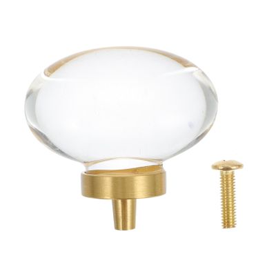 drawer handles and knobs, Crystal Diamond Knobs Diamond Door Knob Dresser for Closet Clear Glass Knob Cabinet Hand Grips Crystal Cabinet Knob Cabinet Copper ( Color : Transparent Color , Size : 4.5X4.