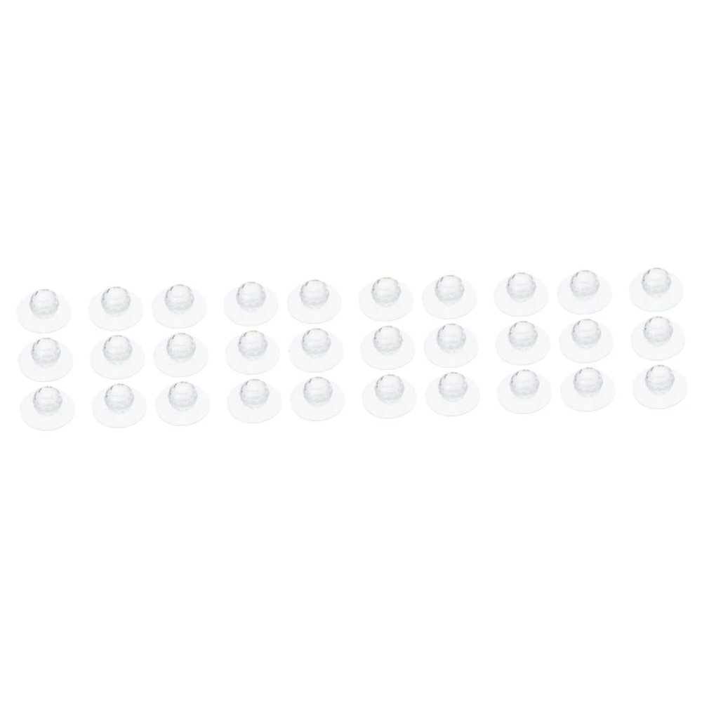 Drawer Handles and knobs, 6pcs Paste Crystal Crystal Cabinet Knobs Glass Knobs Glass Door Knob Glass Vanity Ball Shaped Cabinet Home Cabinet Knobs (Color : Transparentx5pcs, Size : 5X2.8X2.1CMx5pcs