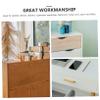 Drawer Handles and knobs, 6pcs Paste Crystal Crystal Cabinet Knobs Glass Knobs Glass Door Knob Glass Vanity Ball Shaped Cabinet Home Cabinet Knobs (Color : Transparentx5pcs, Size : 5X2.8X2.1CMx5pcs view 3
